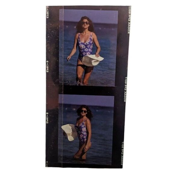 Kathy Ireland Double Photo‎ Slide Swimsuit Model Catalog Production Picture (D7) - Picture 1 of 1